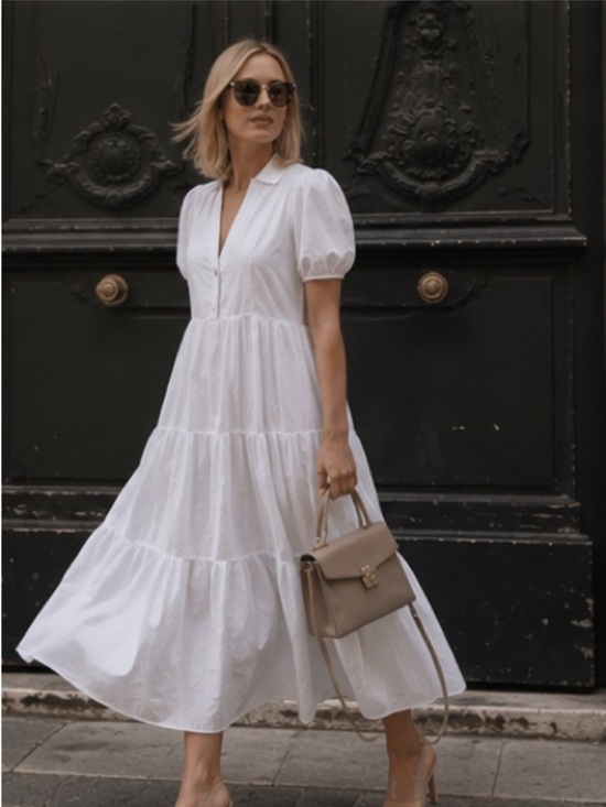 Zara Dresses & Skirts - Zara  midi dress bloggers favorite